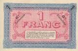 France 1920 1 Franc - Lure - Chamber of Commerce - 23-12-1920 - Serial G5 XF+