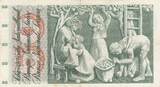 Switzerland 1964 50 Francs - Apple Harvesting Scene - 02-04-1964 - Serial 17H VF