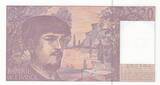 France  20 Francs - Debussy - 1997 - Serial N.060 - Faute UNC