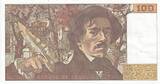 France  100 Francs Delacroix - 1978 Serial L.9 - Small watermark AU