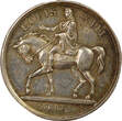 France  Silver Quinaire, Statue of Louis XIII - 4th November 1829 XF