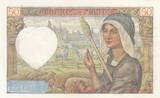 France 1941 50 Francs - Jacques Coeur - 13-03-1941 - Serial M.43 XF+