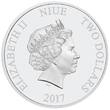 Niue island  Snoke - Star Wars - 2 Dollars colour 2017 BE ( belle épreuve)