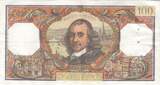 France 1969 100 Francs - Corneille - 02-01-1969 - Serial N.377 VF