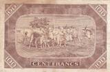 Mali  100 Francs - Pdt Mobido Keita - Cows - 1960 - Serial D.32 FF