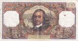 France 1971 100 Francs - Corneille - 07-10-1971 - Serial C.594 FF+