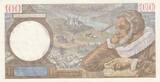 France 1941 100 Francs - Sully - 04-12-1941 - Serial C.26543 UNC