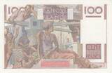 France 1950 100 Francs - Young farmer - 16-11-1950 - Serial D.379 UNC