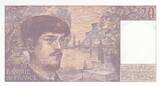 France  20 Francs - Debussy - 1988 - Serial Z.023 UNC