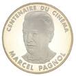 France  100 Francs Marcel Pagnol - 100 years of Cinema - 1995 Proof AU