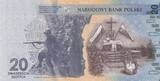 Poland  20 Zlotych - Warsaw Uprising - Folder - Polymer - 2024 UNC