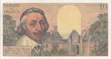 France 1962 10 NF - Richelieu - 01-02-1962 - Serial F.201 XF+