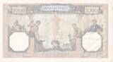 France 1938 1000 Francs Ceres and Mercury - 30-06-1938 - Serial H.3480 XF