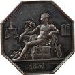 France 1 token Commissaires Experts du Gouvernement - Jeton Argent 1831 VF+