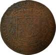 Jeton France 1 token Copper Mathurin Giraud 1665 T Nantes AB+
