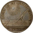 France 1 token States of Burgundy - Silver Token, Majority of the King - 1725 TTB/TTB+