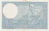 France 1940 10 Francs - Minerva - 14-11-1940 - Serial U.79720 VF