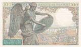 France 1944 100 Francs - Descartes - 12-10-1944 - Serial K.117 UNC