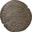 France  HENRY III - DOUZAIN OF THE DAUPHINE WITH TWO CROWNED H 1576 FF