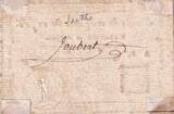 France  10 Sols - Sarthe - Municipalité de la Flèche - Serial A - 1791 VF