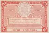 France  0.5 Franc - Honfleur and Caen Chamber of Commerce - 1920 - Serial A XF