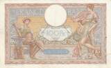 France 1938 100 Francs Women and childs - 13-01-1938 - Serial S.57178 VF