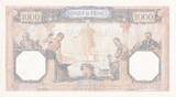 France 1938 1000 Francs Ceres and Mercury - 20-10-1938 - Serial N.4375 XF