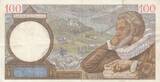 France 1939 100 Francs Sully - 08-06-1939 - Serial O.180 VF