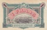 France 1916 1 Franc - Chamber of Commerce - Grenoble - 14-09-1916 - Serial 147 XF