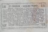 France 50 centimes 1916 50 Cents - Laon - Regional Coupon - 16-06-1916 - Serial 52 VF