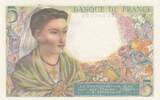 France 1943 5 Francs - Shepherd - 25-11-1943 - Serial R.82 UNC