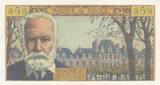 France 1963 5 NF - Victor Hugo - 07-02-1963 - Serial Q.102 AU