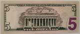 Billet USA 5 dollars Abraham Lincoln, Président 2021 UNC