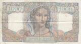 France 1946 1000 Francs Minerva and Hercules - 17-01-1946 - Serial E.173 VF