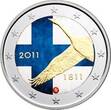 2 Euro 2011, 200 years of Finland Bank UNC