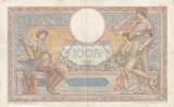 France 1932 100 Francs LOM - large cartridges - 25-02-1932 - Serial X.34496 VF