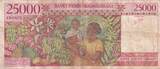 Madagascar  25000 Francs Woman and Child - 1998 FF+