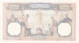 France 1940 1000 Francs Ceres and Mercury - 23-05-1940 - Serial N.9653 XF+