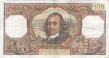 France 1970 100 Francs - Corneille - 05-11-1970 - Serial L.509 VF