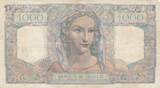 France 1946 1000 Francs Minerva and Hercules - 16-05-1946 - Serial L.276 VF