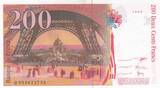 France  200 Francs - Gustave Eiffel - Tour Eiffel - 1999 - Serial Q.094 UNC