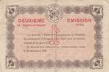 France  1 Franc - Avignon Chamber of Commerce - 1920 - Number 027 VF