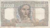 France 1948 1000 Francs - Minerva and Hercules - 05-05-1948 - Serial E.417 VF
