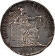 France 1 token Notaires, Amiens - Silver Token - 1816 VF+