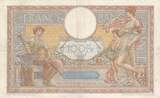 France 1932 100 Francs LOM - large cartridges - 16-06-1932 - Serial W.35720 VF