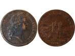 France 1 token Tresor Royal, Louis XV - Jeton Cuivre 1750 VF