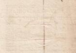 France 1796 5 Francs - Mandat Territorial - 28 Ventose de l