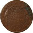 Jeton France 1 token Copper 1657 VF