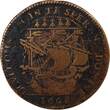 France 1 token Maire de Nantes - Jacques Charette, Sieur De Montbert Jeton Cuivre 1668 B-