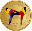 French Mint 2023 Medallion O - Alphabet Sports - Paris 2024 UNC